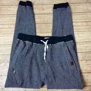 Men's Gray Joggers with Black Accents
